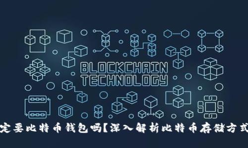 比特币一定要比特币钱包吗?深入解析比特币存储方式的必要性