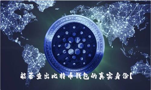 能否查出比特币钱包的真实身份?