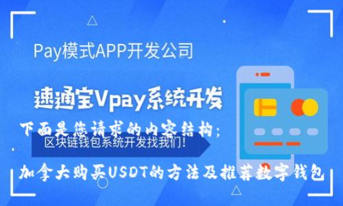 下面是您请求的内容结构：

加拿大购买USDT的方法及推荐数字钱包