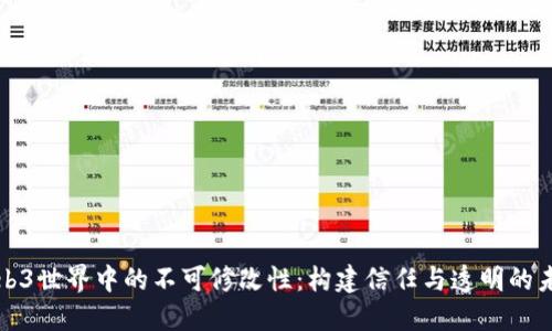 Web3世界中的不可修改性：构建信任与透明的未来