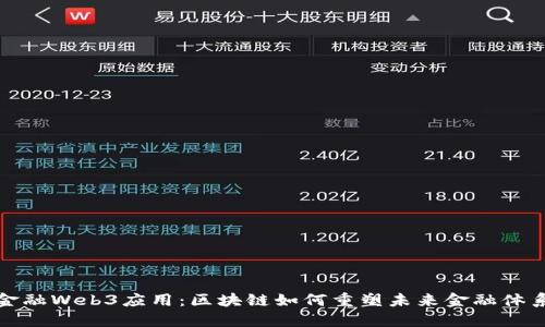 金融Web3应用：区块链如何重塑未来金融体系